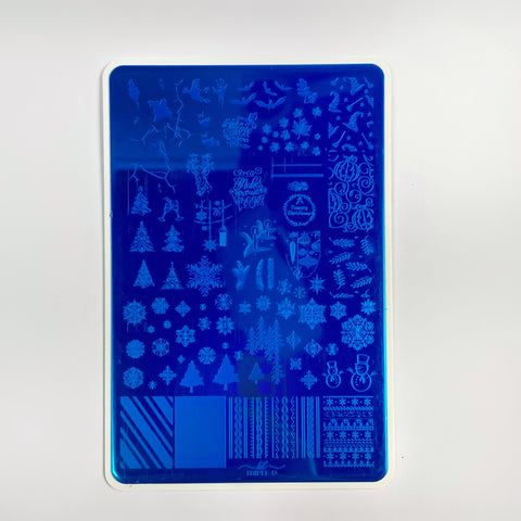 End of Year Holiday Stamping Plate