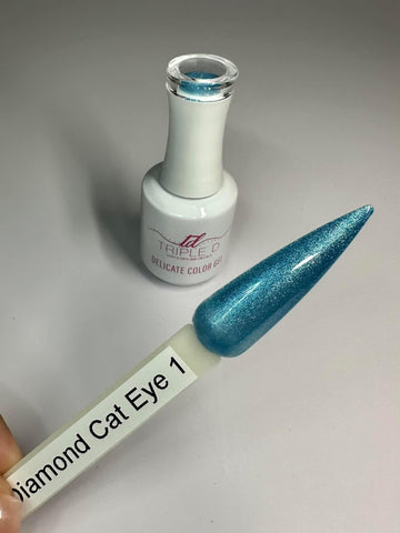 Diamond cat eye gel 1 - blue