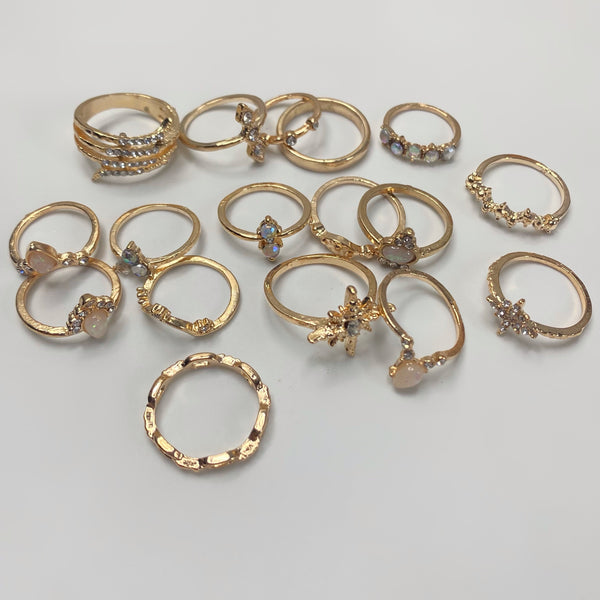 Gold Ring Set