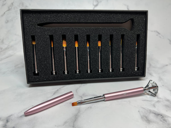 Interchangeable Brush Set - 10 pieces