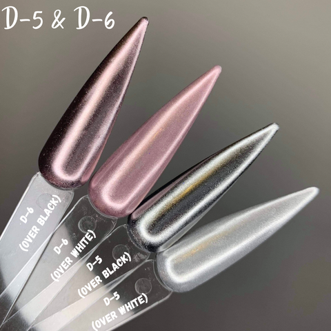 D5/6. Silver + Rose Pink Chrome Pen